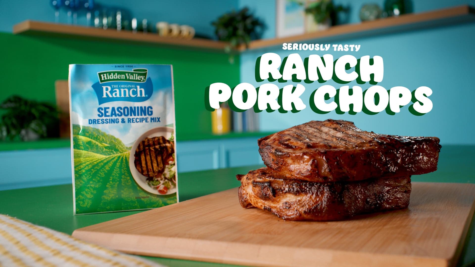 [REEL] Ficca+Luciano - Hidden Valley Ranch - Ranch Pork Chops